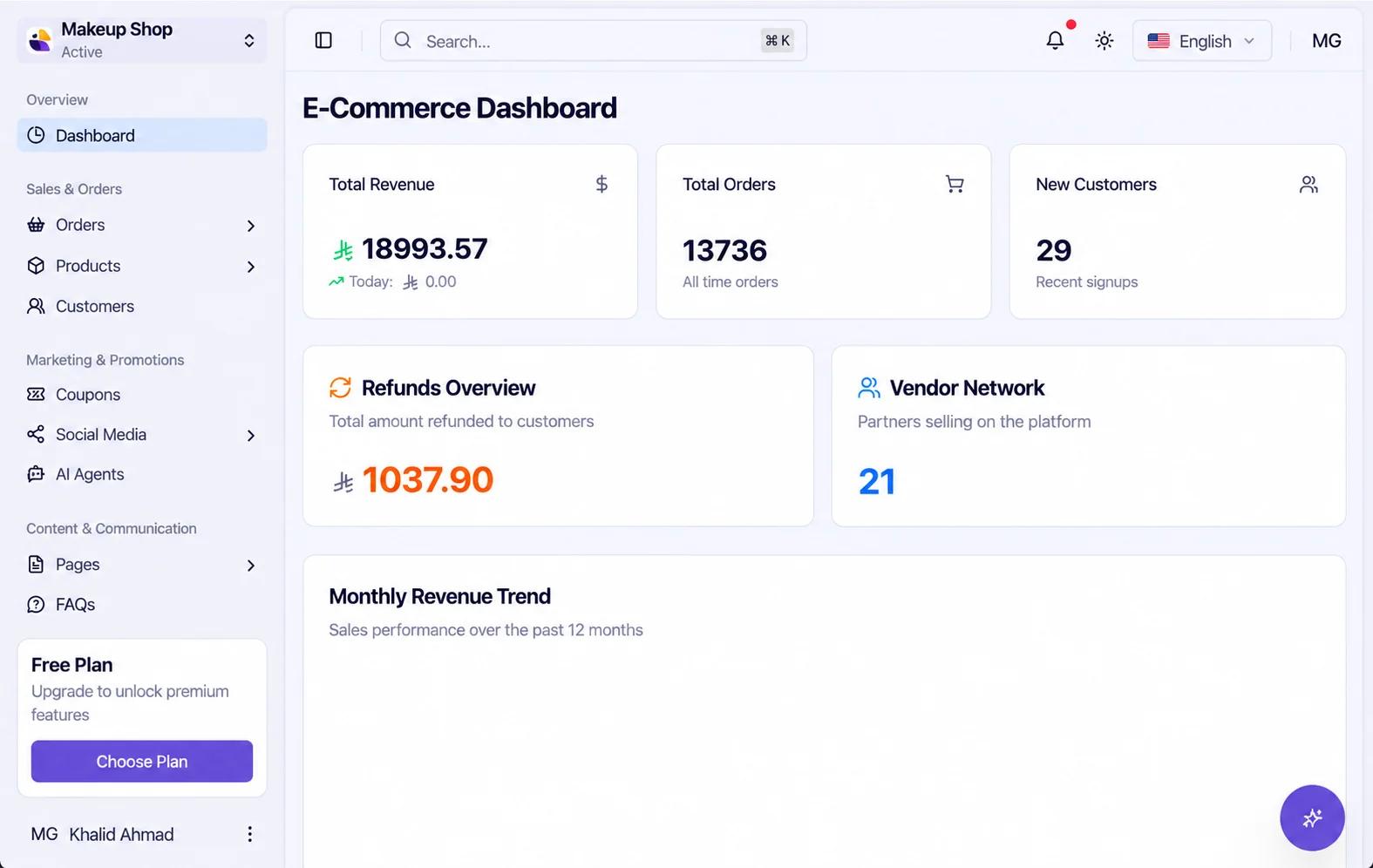 An e-commerce platform that helps you sell more